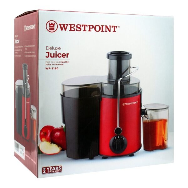 Westpoint WF-5160 Hard Fruit Juicer – 500W Brand: Westpoint